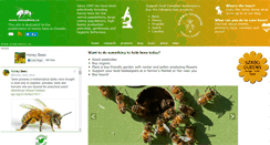 Desktop Screenshot of honeybees.ca